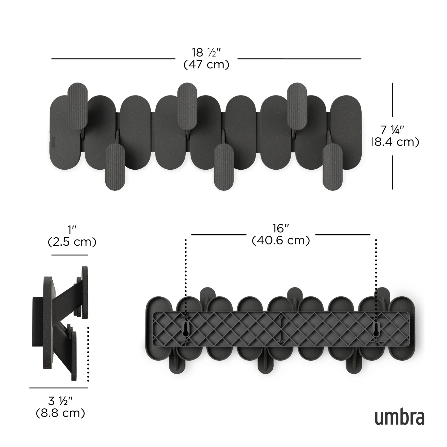 UMBRA Tempo 6 Wall Hook - Image 5