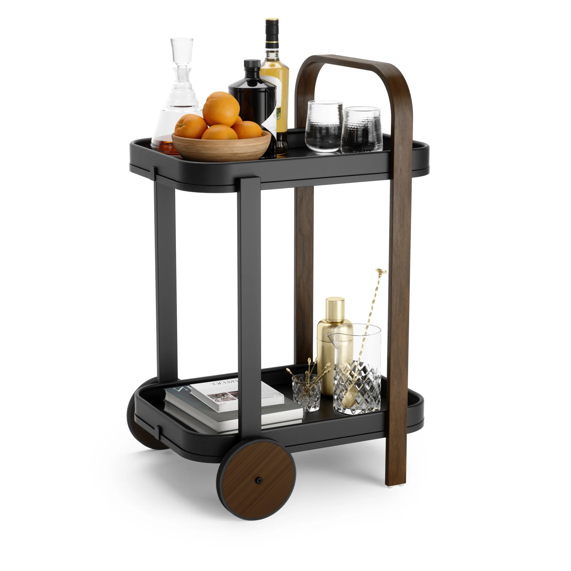 UMBRA Bellwood Bar & Storage Cart