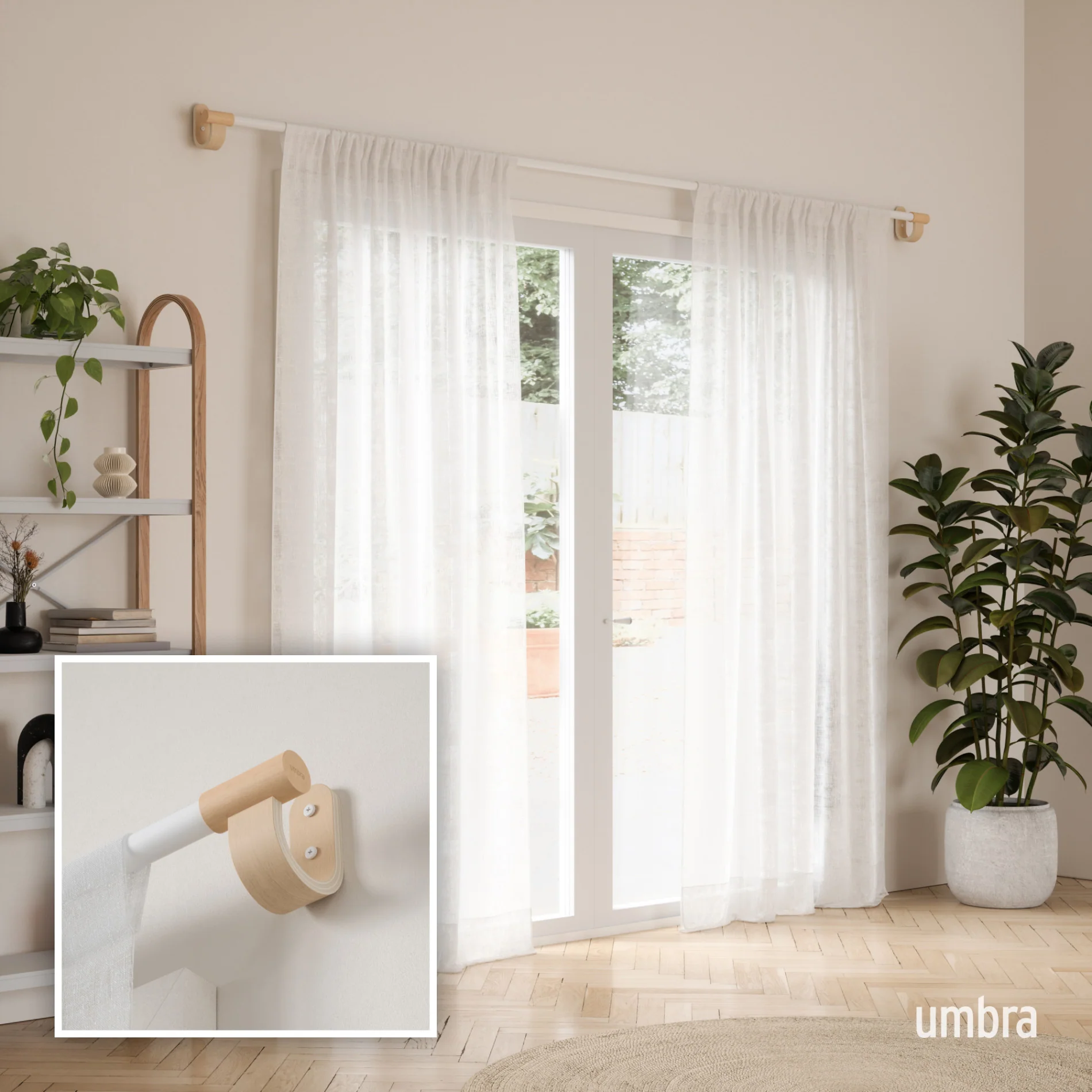 UMBRA Bellwood Curtain Rod - Image 5