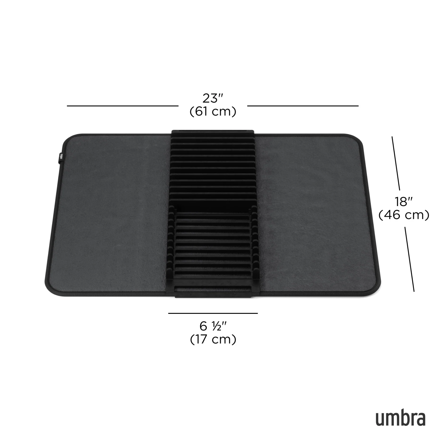 UMBRA UDry Dish Drying Rack with Mat - Image 23
