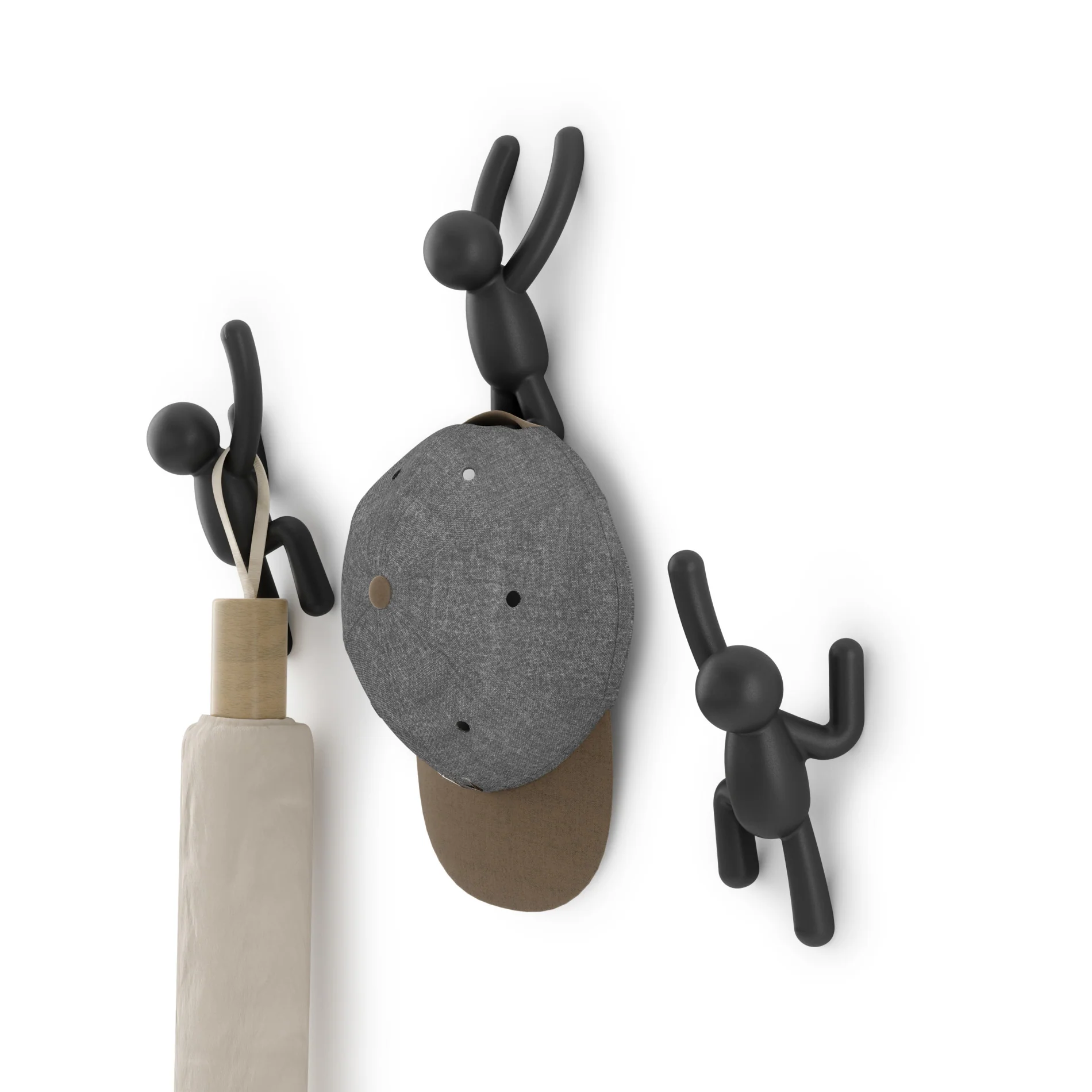 UMBRA Buddy Wall Hooks, Set of 3