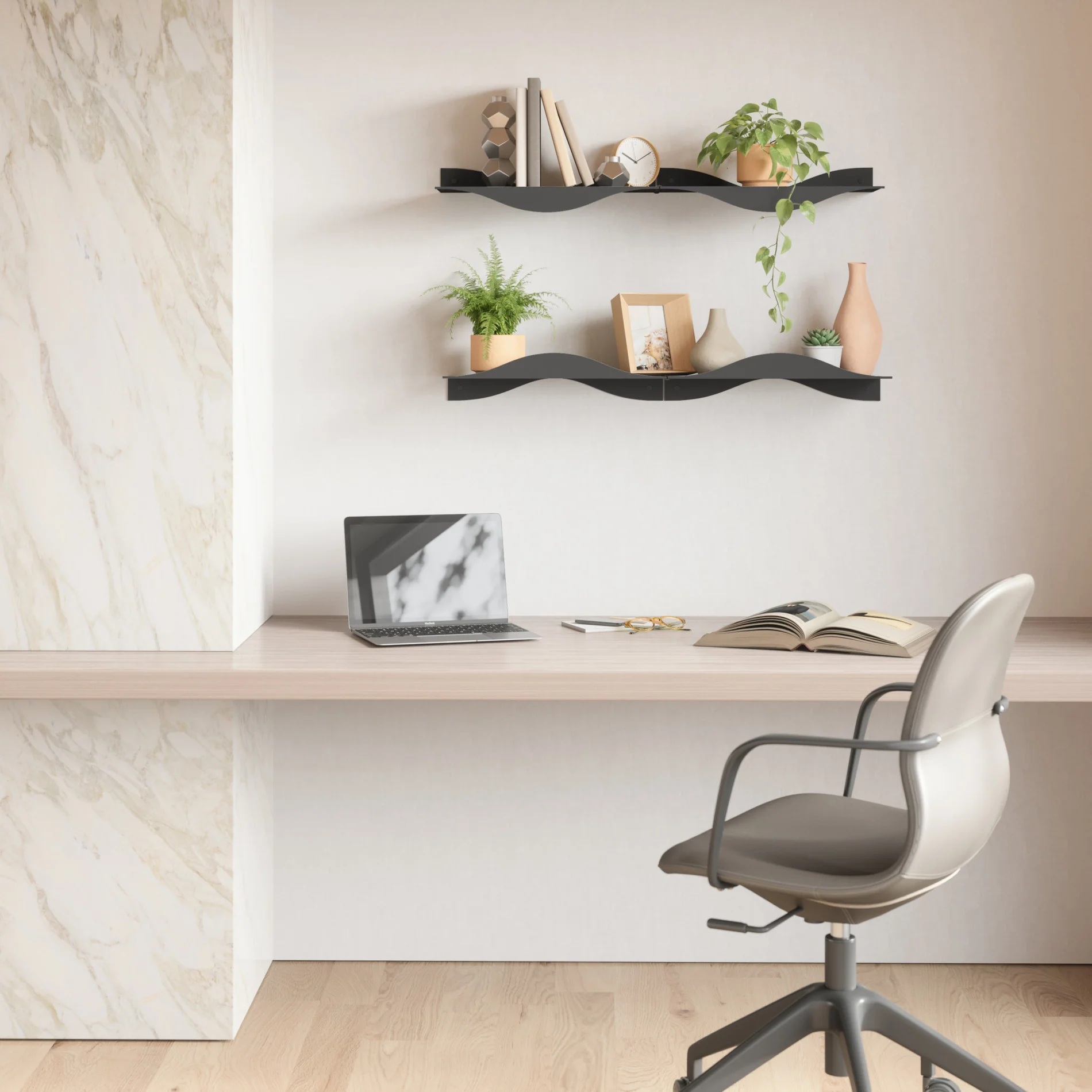 UMBRA Surf Shelf, Set of 2 - Image 3