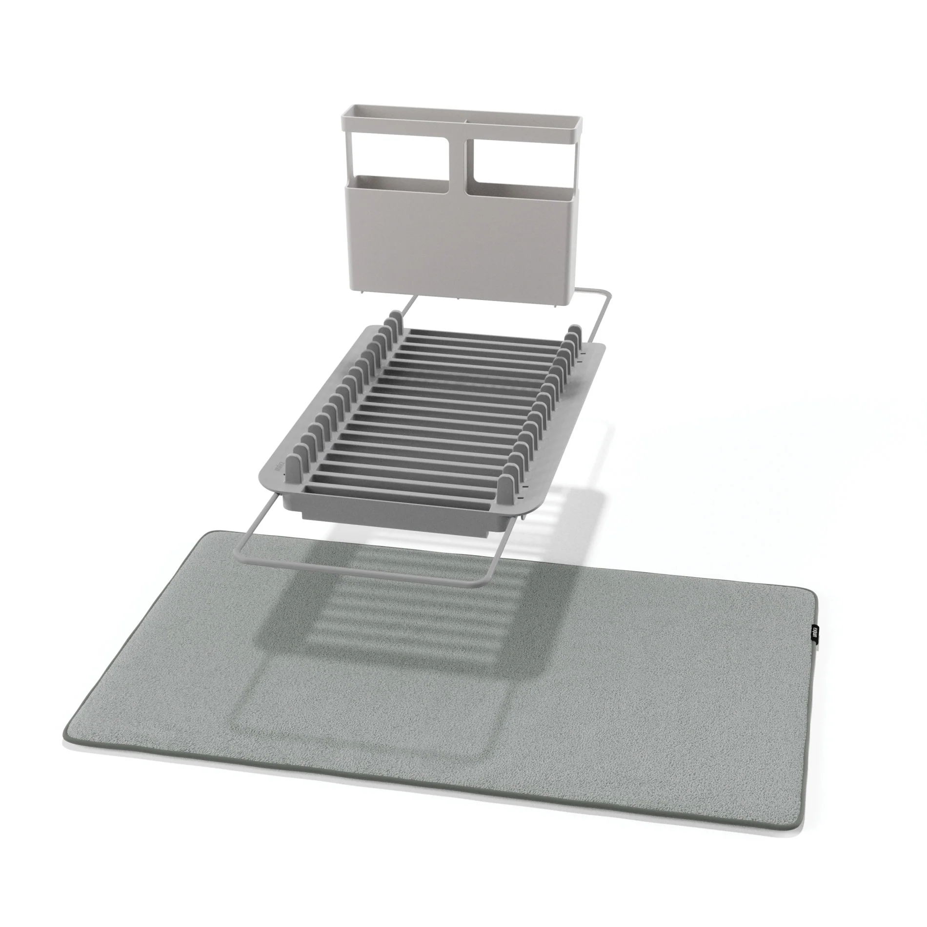 UMBRA UDry Over the Sink Dish Rack with Mat - Image 4