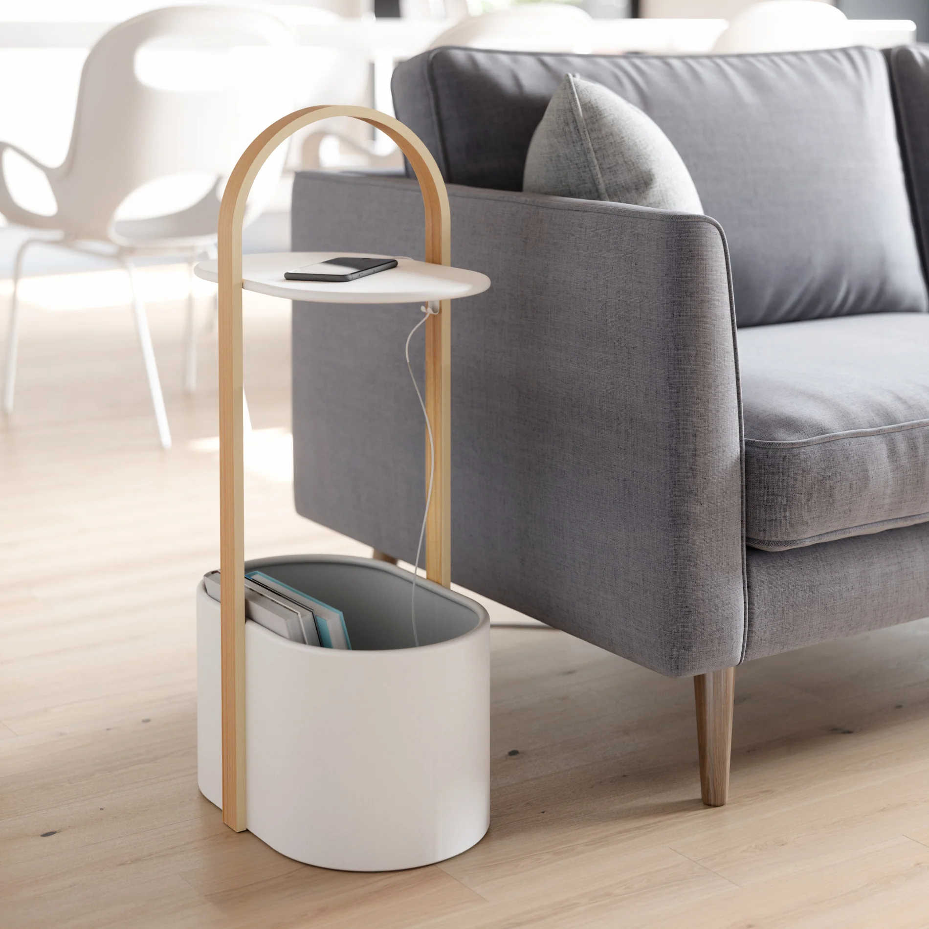 UMBRA Bellwood Storage Table - Image 7