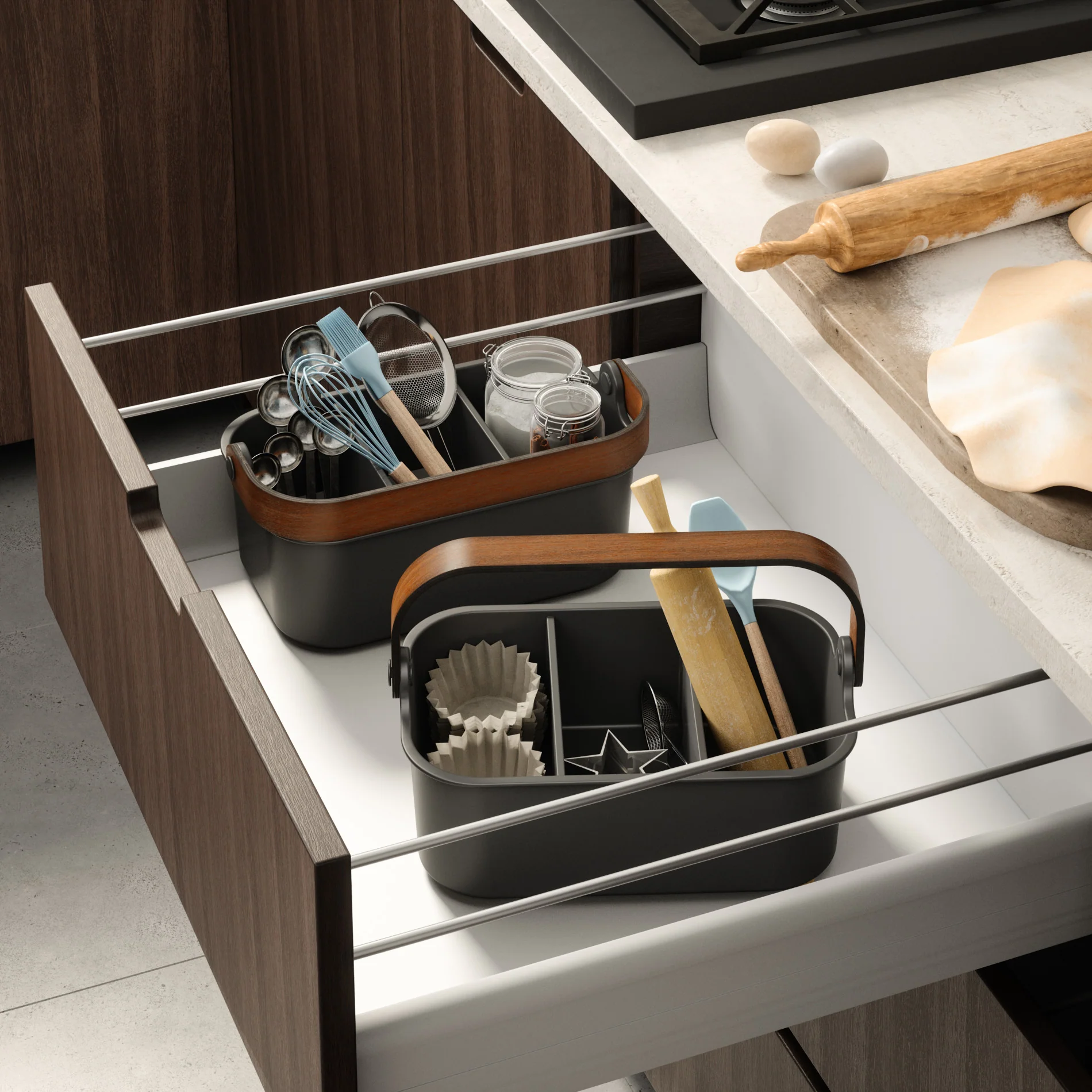 UMBRA Bellwood Storage Bin - Image 3