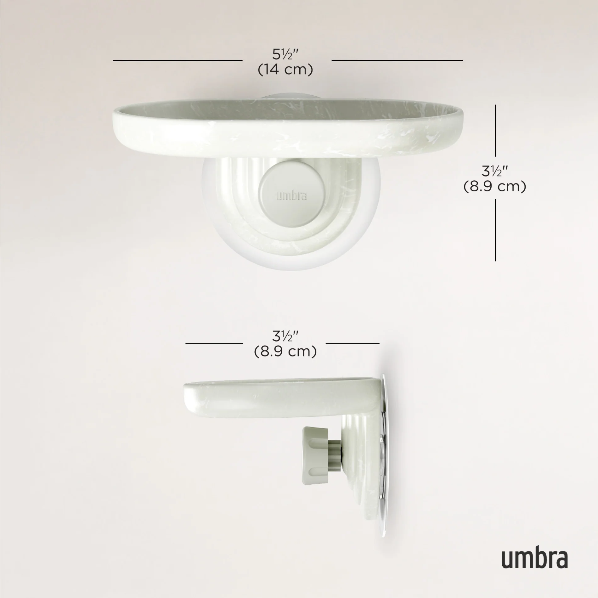 UMBRA Nami Adhesive Soap Dish - Image 24